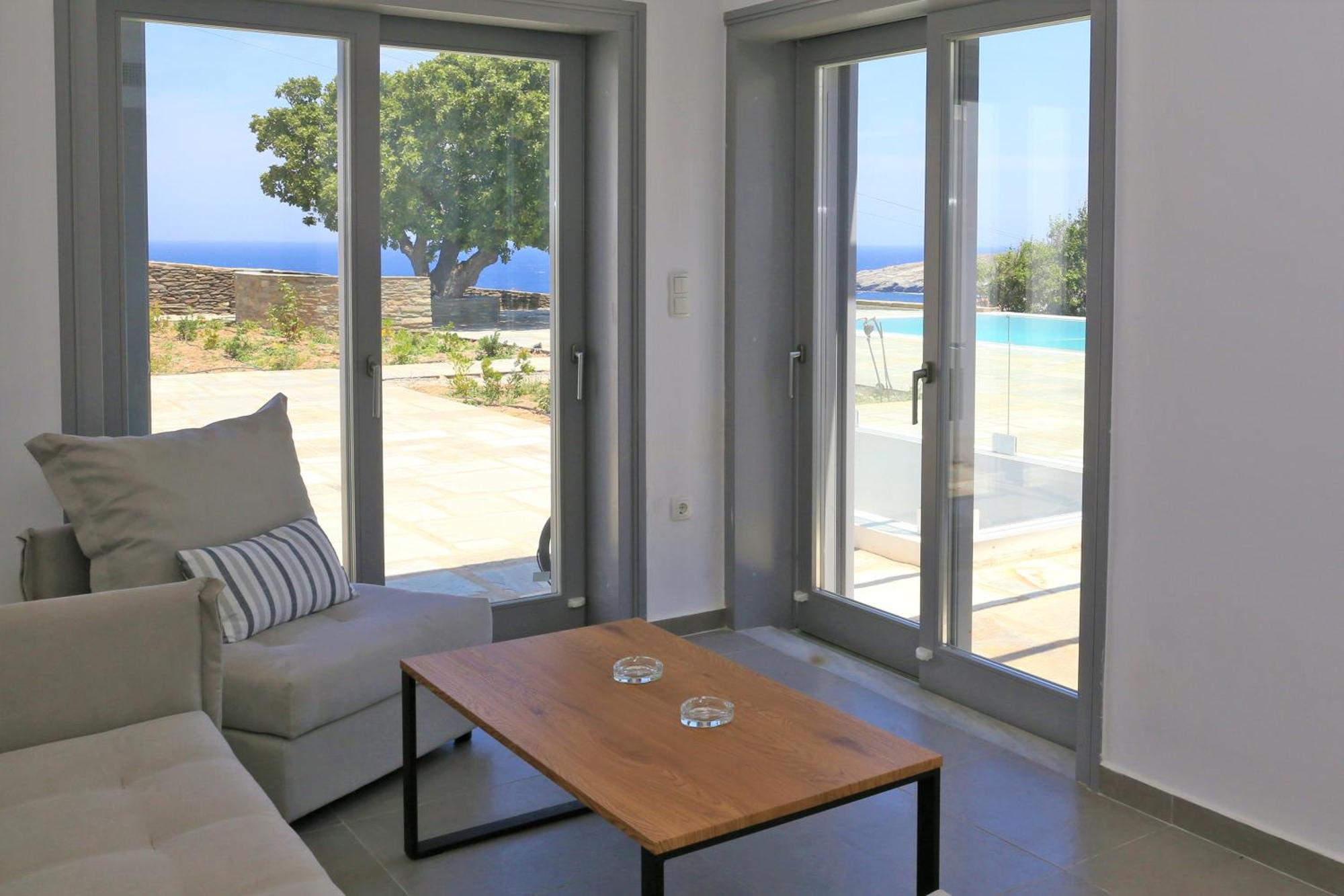 Harma Villas Andros Town Bagian luar foto