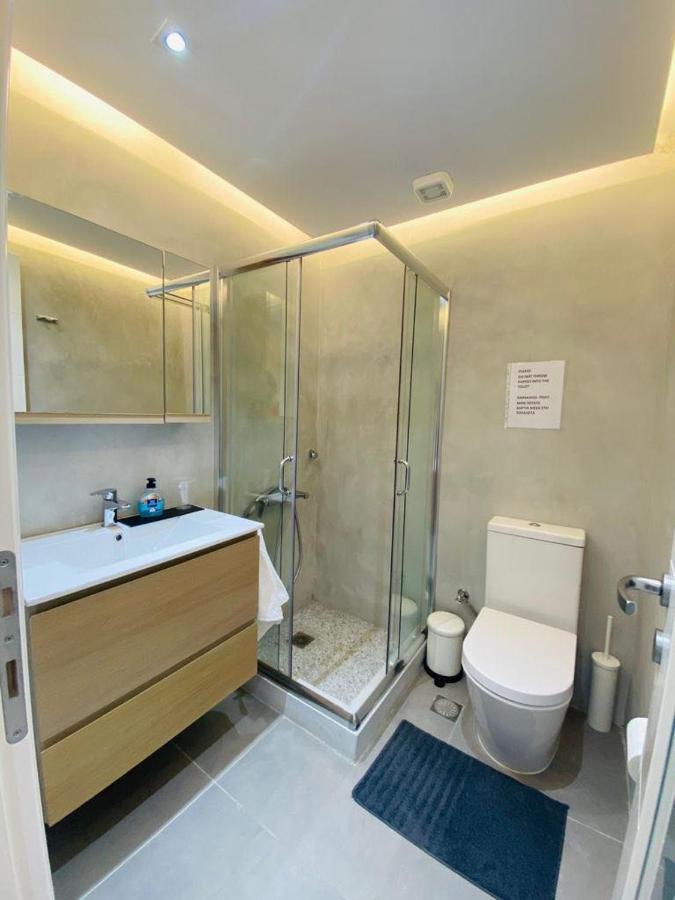 Harma Villas Andros Town Bagian luar foto