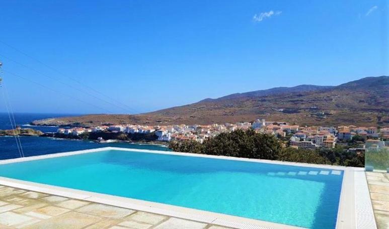 Harma Villas Andros Town Bagian luar foto