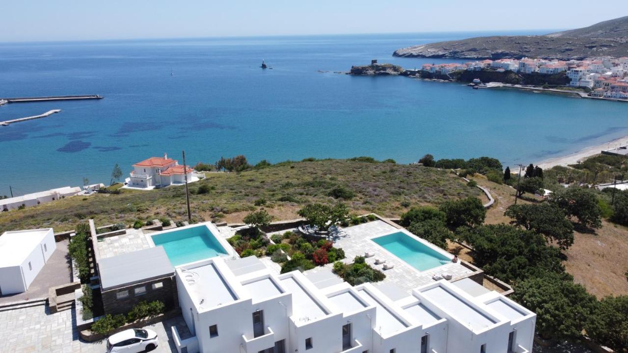 Harma Villas Andros Town Bagian luar foto